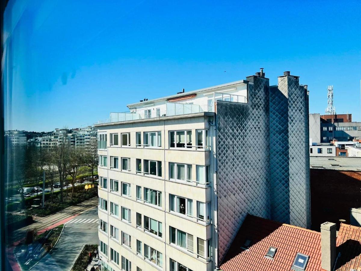 Ostend Center Luxury Top Floor Apartment With Free Parking المظهر الخارجي الصورة