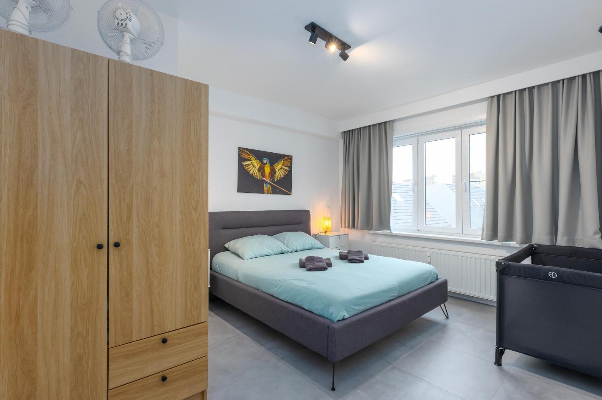 Ostend Center Luxury Top Floor Apartment With Free Parking المظهر الخارجي الصورة