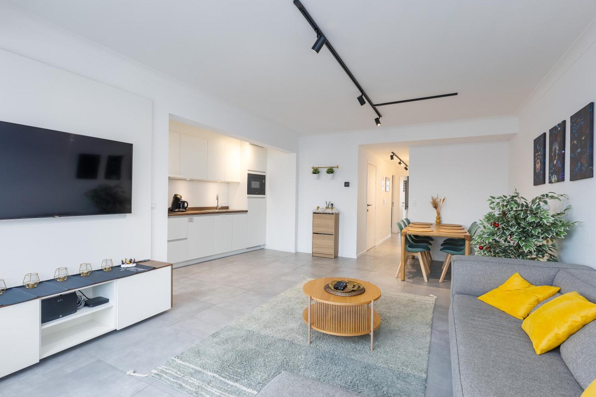 Ostend Center Luxury Top Floor Apartment With Free Parking المظهر الخارجي الصورة