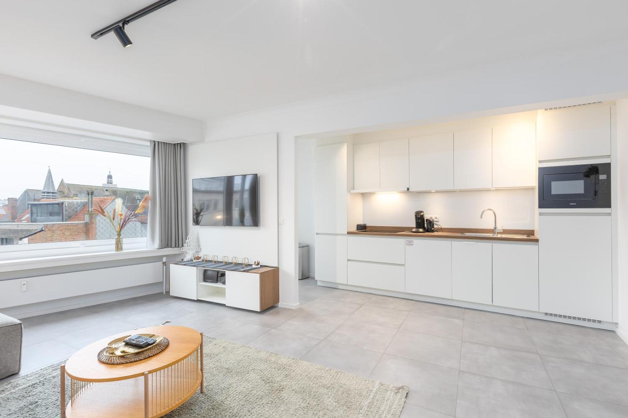 Ostend Center Luxury Top Floor Apartment With Free Parking المظهر الخارجي الصورة